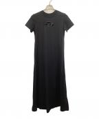 DIESELディーゼル）の古着「半袖ワンピース」｜ブラック