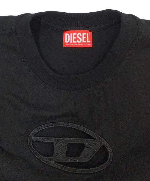 DIESEL（ディーゼル）DIESEL (ディーゼル) 半袖ワンピース ブラック サイズ:Mの古着・服飾アイテム