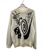 NIKE×stussyナイキ×ステューシー）の古着「厚手ニット」｜アイボリー