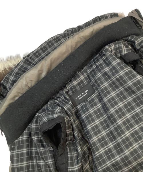 BURBERRY BLACK LABEL（バーバリーブラックレーベル）BURBERRY BLACK LABEL (バーバリーブラックレーベル) ライナー付きダウンジャケット ブラック サイズ:Mの古着・服飾アイテム