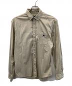 BURBERRY BLACK LABELバーバリーブラックレーベル）の古着「長袖シャツ」｜ベージュ