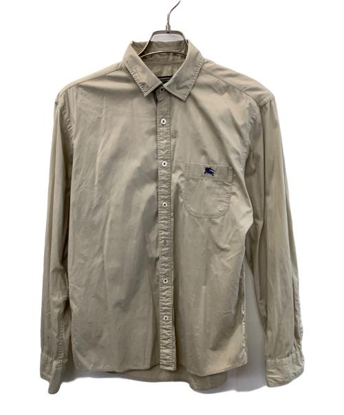 BURBERRY BLACK LABEL（バーバリーブラックレーベル）BURBERRY BLACK LABEL (バーバリーブラックレーベル) 長袖シャツ ベージュ サイズ:SIZE 2の古着・服飾アイテム