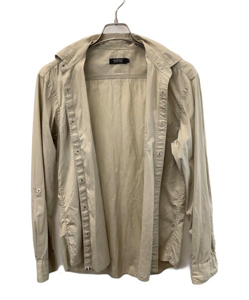BURBERRY BLACK LABEL（バーバリーブラックレーベル）BURBERRY BLACK LABEL (バーバリーブラックレーベル) 長袖シャツ ベージュ サイズ:SIZE 2の古着・服飾アイテム