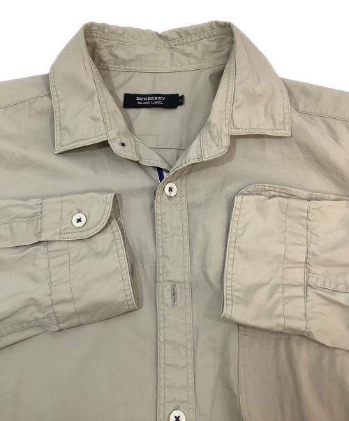 BURBERRY BLACK LABEL（バーバリーブラックレーベル）BURBERRY BLACK LABEL (バーバリーブラックレーベル) 長袖シャツ ベージュ サイズ:SIZE 2の古着・服飾アイテム