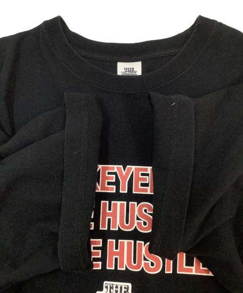 THE BLACK EYE PATCH（ブラックアイパッチ）THE BLACK EYE PATCH (ブラックアイパッチ) 半袖カットソー ブラック サイズ:Lの古着・服飾アイテム