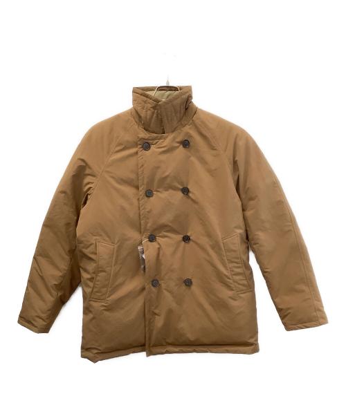 nano・universe（ナノ・ユニバース）nano・universe (ナノ・ユニバース) 西川ダウン (ニシカワダウン) リバーシブルダブルブレストダウンジャケット ブラウン サイズ:M 未使用品の古着・服飾アイテム