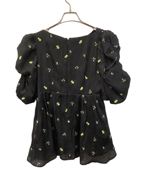 CELFORD（セルフォード）CELFORD (セルフォード) 半袖ブラウス ブラック サイズ:38 未使用品の古着・服飾アイテム