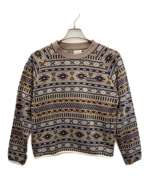 Columbia（コロンビア）Columbia (コロンビア) 厚手ニット ブラウン サイズ:Sの古着・服飾アイテム