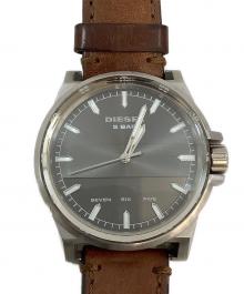 DIESEL（ディーゼル）の古着「腕時計」｜ブラック