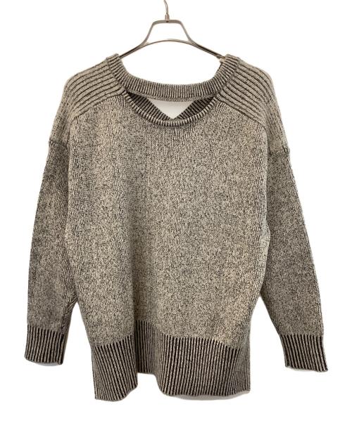 CLANE（クラネ）CLANE (クラネ) 厚手ニット グレー サイズ:2の古着・服飾アイテム