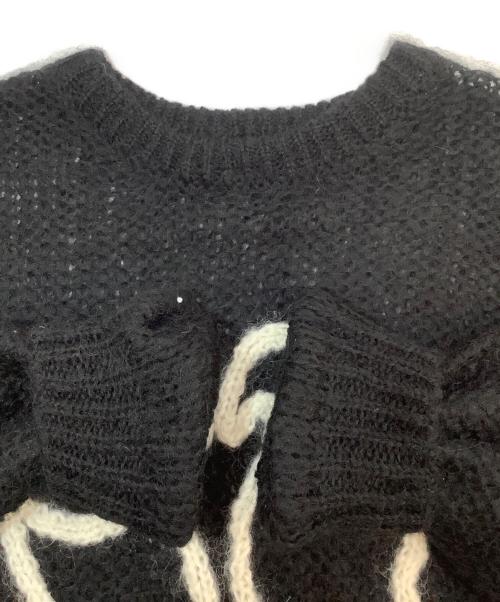 SORIN（ソリン）SORIN (ソリン) 薄手ニット ブラック サイズ:38の古着・服飾アイテム