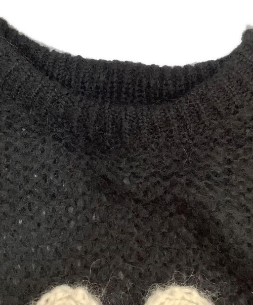SORIN（ソリン）SORIN (ソリン) 薄手ニット ブラック サイズ:38の古着・服飾アイテム