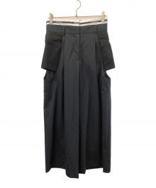 TELOPLAN（テーロプラン）の古着「Haruki Trousers」｜ブラック