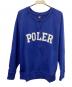 POLeR（ポーラー）の古着「スウェット」｜ブルー