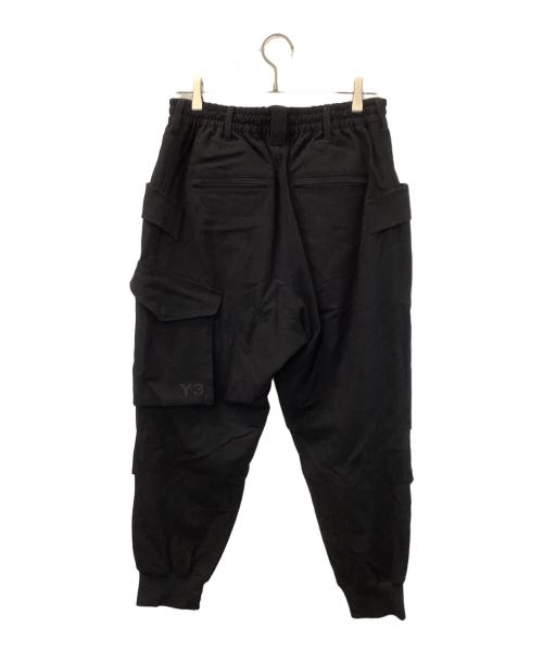 Y-3（ワイスリー）Y-3 (ワイスリー) クラシック フランネル カーゴパンツ ブラック サイズ:Sの古着・服飾アイテム