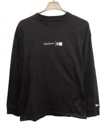 New Era×YOHJI YAMAMOTO（ニューエラ×ヨウジヤマモト）の古着「長袖カットソー」｜ブラック