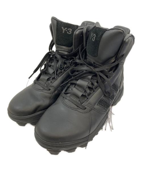 Y-3（ワイスリー）Y-3 (ワイスリー) ハイカットスニーカー ブラック サイズ:25.5cmの古着・服飾アイテム