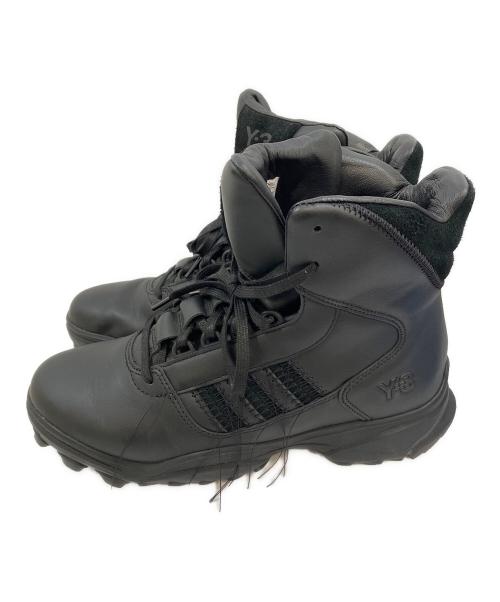 Y-3（ワイスリー）Y-3 (ワイスリー) ハイカットスニーカー ブラック サイズ:25.5cmの古着・服飾アイテム