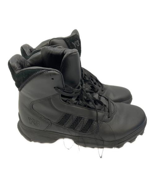 Y-3（ワイスリー）Y-3 (ワイスリー) ハイカットスニーカー ブラック サイズ:25.5cmの古着・服飾アイテム