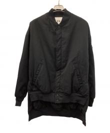 Y-3（ワイスリー）の古着「コート ボンバージャケット」｜ブラック