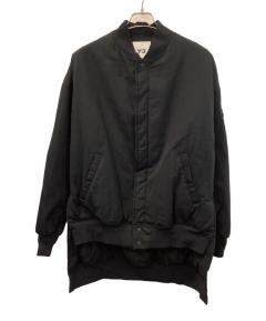 中古・古着通販】ZARA (ザラ) マッチングボンバーコート ネイビー