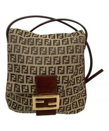 FENDI（フェンディ）の古着「ショルダーバッグ」｜ブラウン×ベージュ