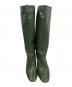 中古・古着 massimo Dutti (マッシモドゥッティ) ロングブーツ グリーン サイズ:US9：5000円