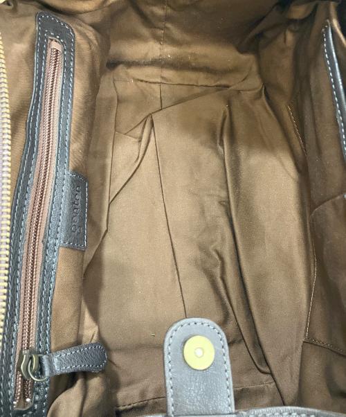 genten（ゲンテン）genten (ゲンテン) ハンドバッグ ブラウンの古着・服飾アイテム