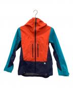 MOUNTAIN HARD WEARマウンテンハードウェア）の古着「マウンテンパーカー」｜オレンジ×ブルー