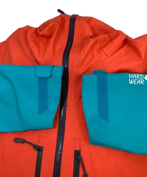 MOUNTAIN HARD WEAR（マウンテンハードウェア）MOUNTAIN HARD WEAR (マウンテンハードウェア) マウンテンパーカー オレンジ×ブルー サイズ:Sの古着・服飾アイテム