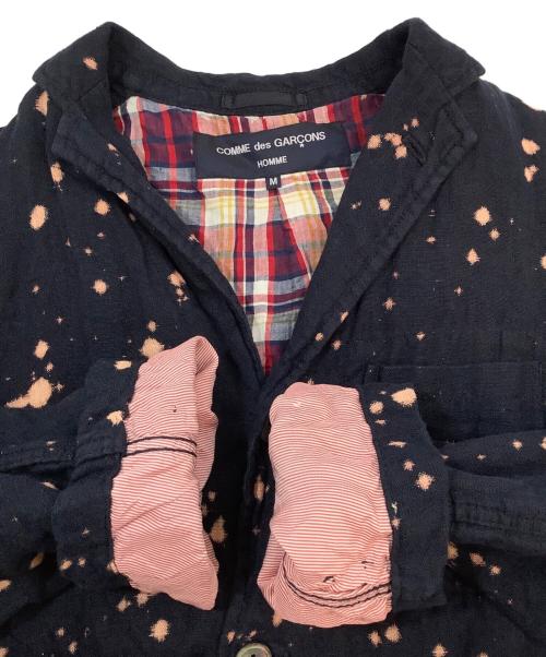COMME des GARCONS HOMME（コムデギャルソン オム）COMME des GARCONS HOMME (コムデギャルソン オム) ジャケット ネイビー サイズ:Mの古着・服飾アイテム