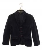 COMME des GARCONS HOMMEコムデギャルソン オム）の古着「コーデュロイジャケット」｜ネイビー