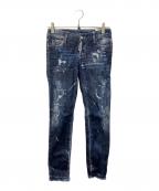 DSQUARED2ディースクエアード）の古着「デニムパンツ」｜ブルー