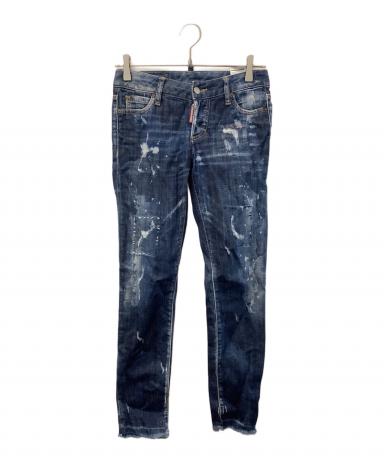 中古・古着通販】DSQUARED2 (ディースクエアード) デニムパンツ ブルー