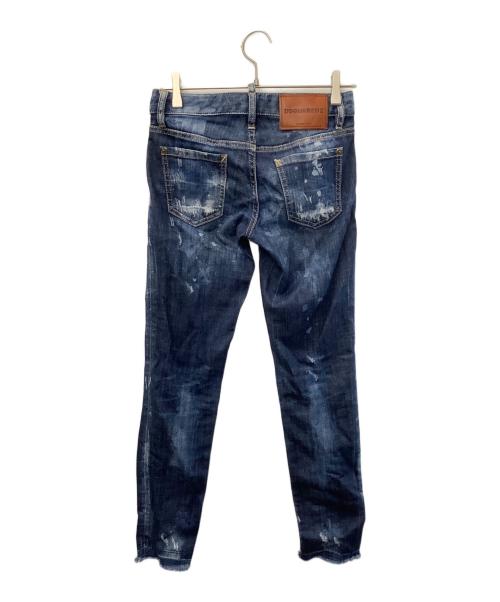 DSQUARED2（ディースクエアード）DSQUARED2 (ディースクエアード) デニムパンツ ブルー サイズ:SIZE 34の古着・服飾アイテム