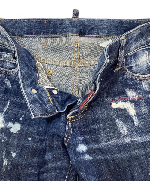 DSQUARED2（ディースクエアード）DSQUARED2 (ディースクエアード) デニムパンツ ブルー サイズ:SIZE 34の古着・服飾アイテム