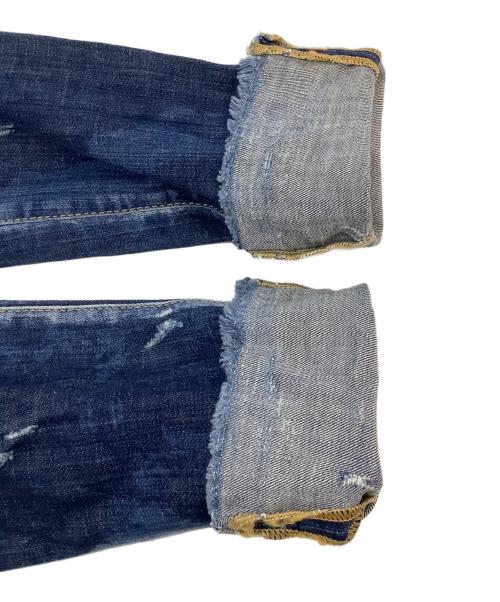 DSQUARED2（ディースクエアード）DSQUARED2 (ディースクエアード) デニムパンツ ブルー サイズ:SIZE 34の古着・服飾アイテム