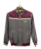 Onitsuka Tigerオニツカタイガー）の古着「ブルゾン」｜グレー×ピンク