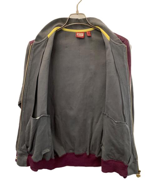 Onitsuka Tiger（オニツカタイガー）Onitsuka Tiger (オニツカタイガー) ブルゾン グレー×ピンク サイズ:Mの古着・服飾アイテム