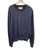 Maison Margielaメゾンマルジェラ）の古着「薄手ニット」｜ブルー
