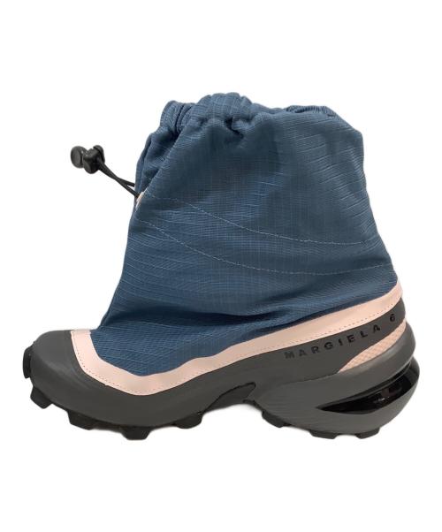 SALOMON（サロモン）SALOMON (サロモン) MM6 Maison Margiela (エムエムシックスメゾンマルジェラ) クロスミッドスニーカー ブルー×ピンク サイズ:23.5cmの古着・服飾アイテム
