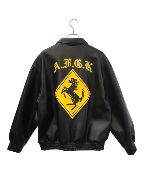 A FEW GOOD KIDS（アフューグッドキッズ）A FEW GOOD KIDS (アフューグッドキッズ) スタジャン ブラック サイズ:XLの古着・服飾アイテム