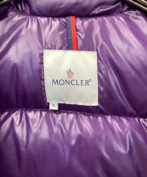 MONCLER（モンクレール）MONCLER (モンクレール) ダウンジャケット パープルの古着・服飾アイテム