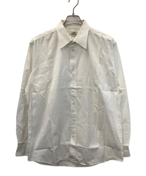 HERMES（エルメス）HERMES (エルメス) 長袖シャツ ホワイト サイズ:41の古着・服飾アイテム