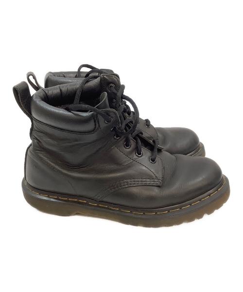 Dr.Martens（ドクターマーチン）Dr.Martens (ドクターマーチン) 6ホールブーツ ブラック サイズ:Mの古着・服飾アイテム