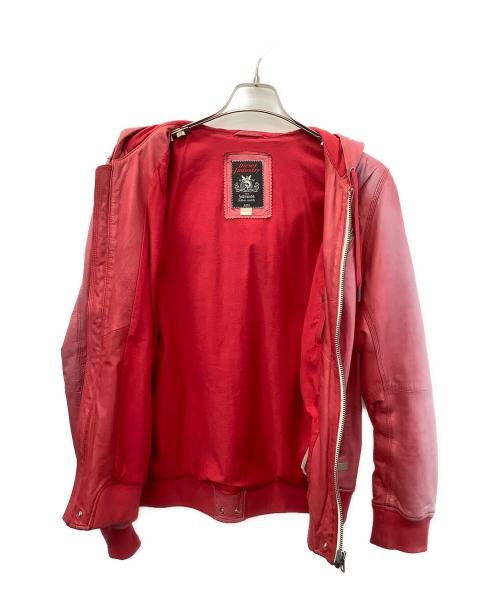 DIESEL（ディーゼル）DIESEL (ディーゼル) ジップパーカー レッド サイズ:Sの古着・服飾アイテム