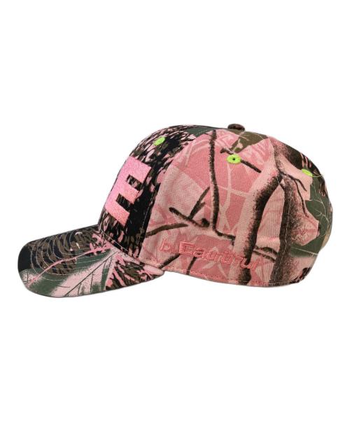 b.Eautiful（ビービューティフル）b.Eautiful (ビービューティフル) リアルツリー柄キャップ ピンクの古着・服飾アイテム