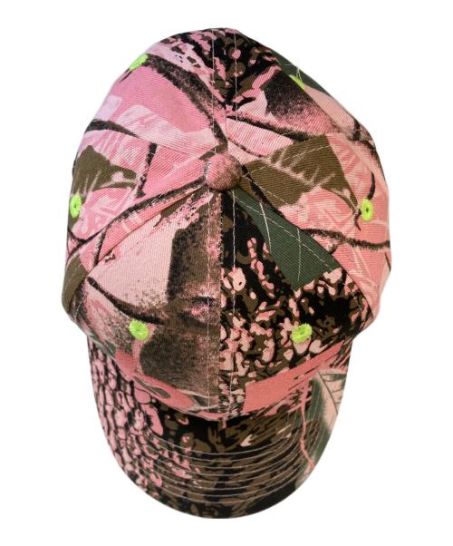 b.Eautiful（ビービューティフル）b.Eautiful (ビービューティフル) リアルツリー柄キャップ ピンクの古着・服飾アイテム