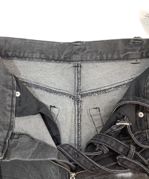 MAISON SPECIAL（メゾンスペシャル）MAISON SPECIAL (メゾンスペシャル) デニムパンツ ブラック サイズ:38 未使用品の古着・服飾アイテム