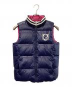 POLO RALPH LAURENポロ・ラルフローレン）の古着「リバーシブルダウンベスト」｜ネイビー